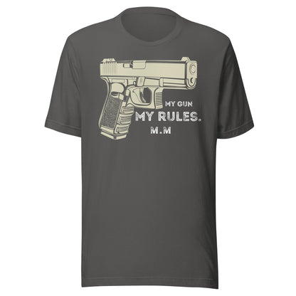 My Gun My Rules Tee - 2A Patriotic Shirt | Merican Made