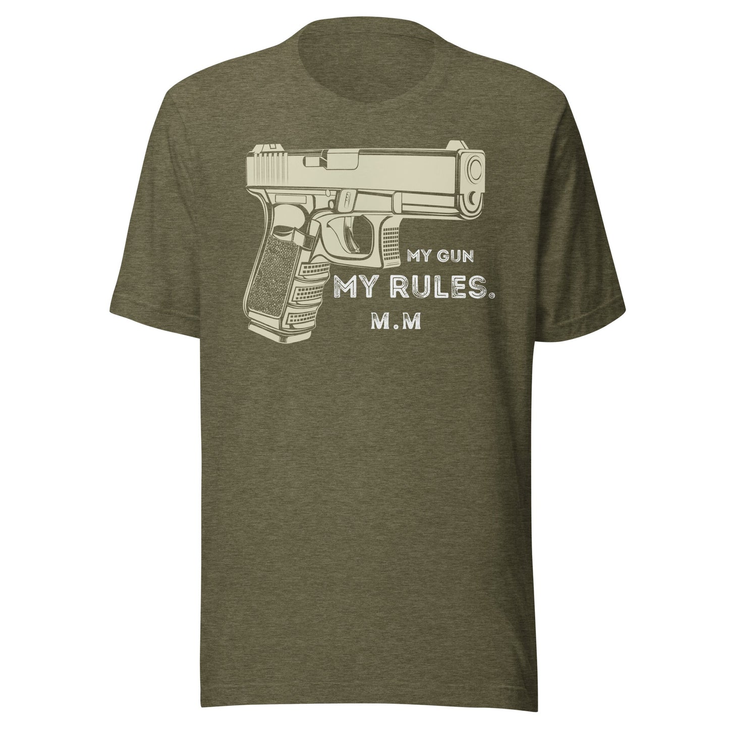 My Gun My Rules Tee - 2A Patriotic Shirt | Merican Made