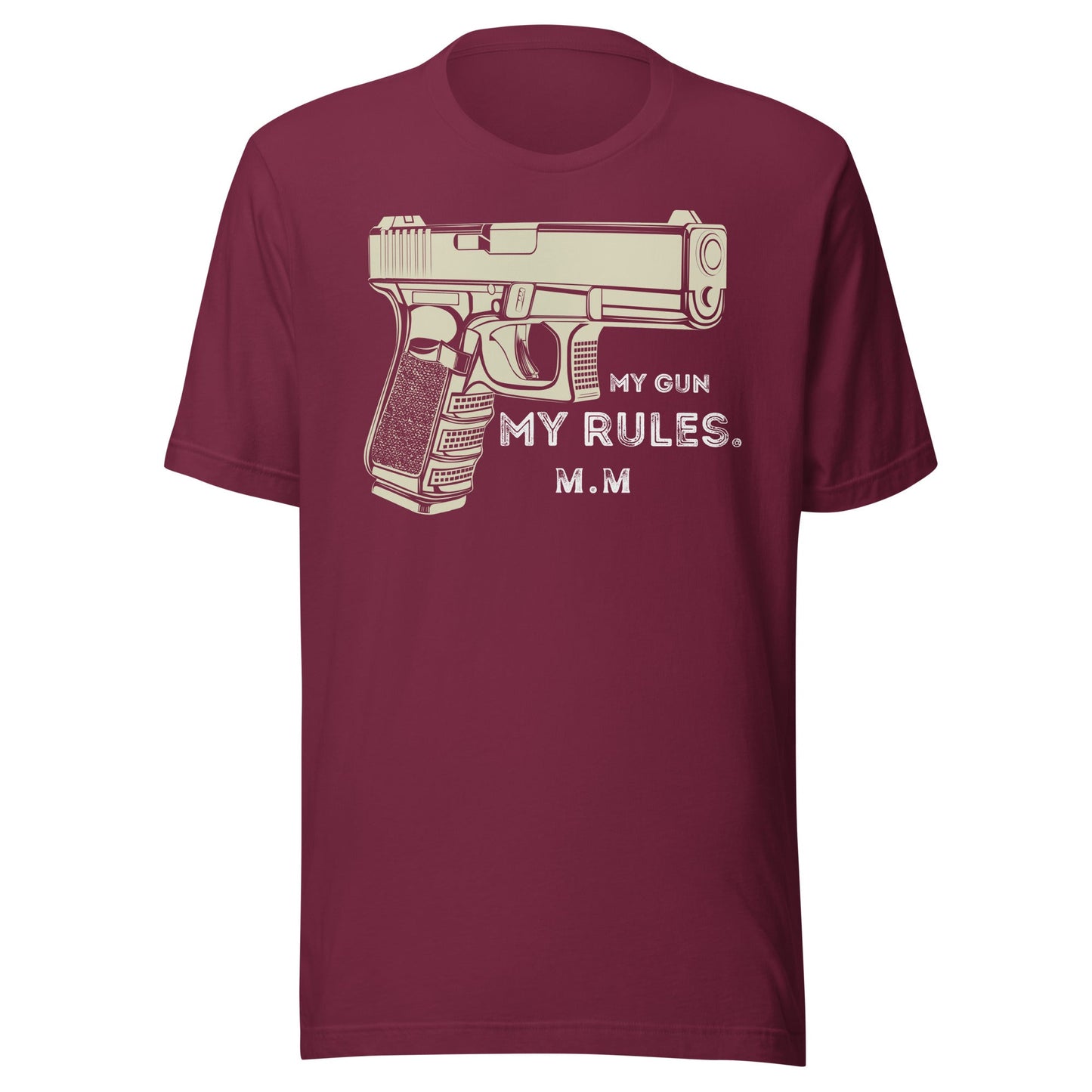 My Gun My Rules Tee - 2A Patriotic Shirt | Merican Made